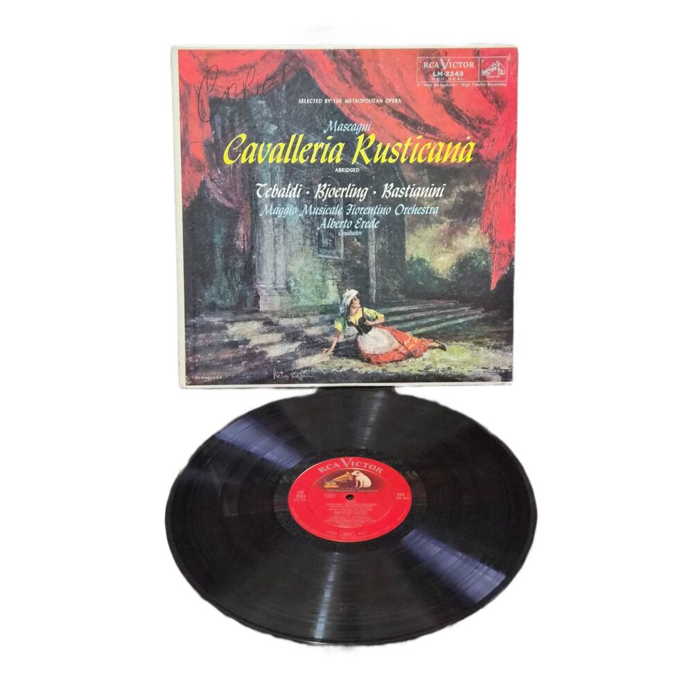Cavalleria Rusticana – Mascagni (Tebaldi, Björling, Bastianini)